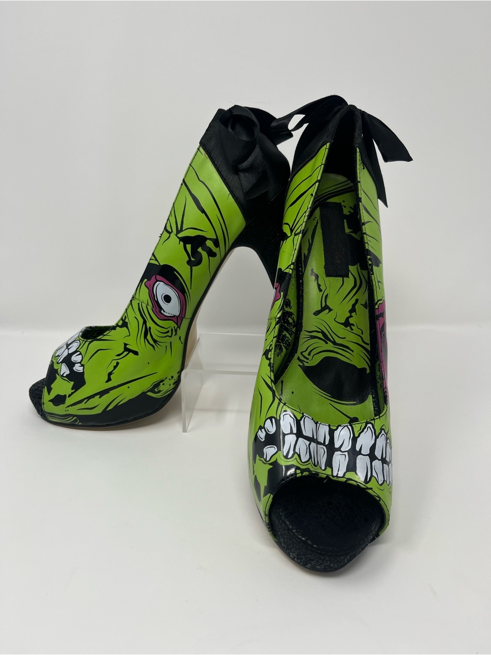 Women's Iron Fist Deadstock (2009) peep toe heels